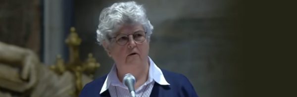 Barbara Dawson lee en el Vaticano