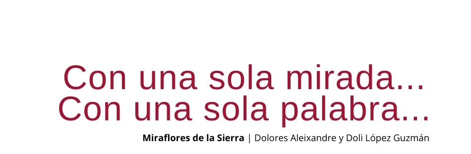 Dolores Aleixandre en Miraflores de la Sierra
