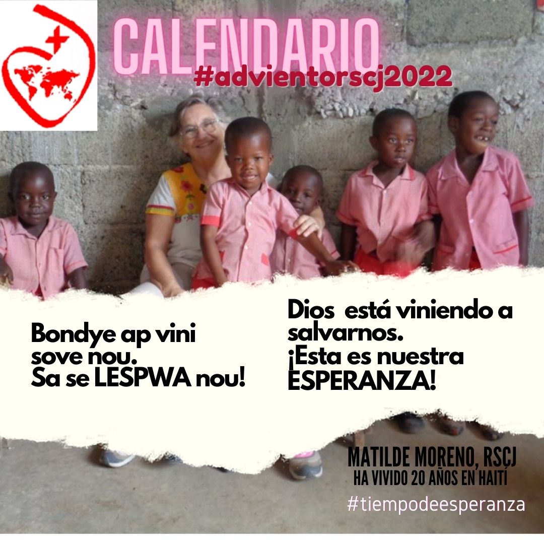 Calendario de adviento 2022 Matilde Moreno