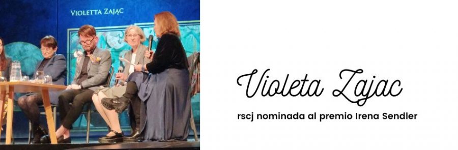 Violeta Zajac,rscj nominada al premio Irena Sendler
