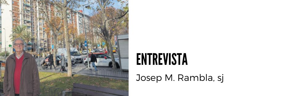 entrevista a Josep M. Rambla, sj