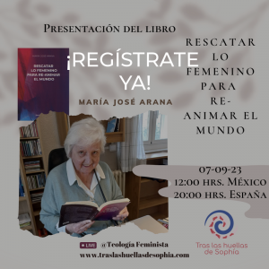 presentación del libro de Mª José Arana rscj