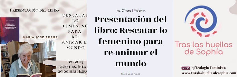 Presentación online del libro de Mª José Arana, rscj