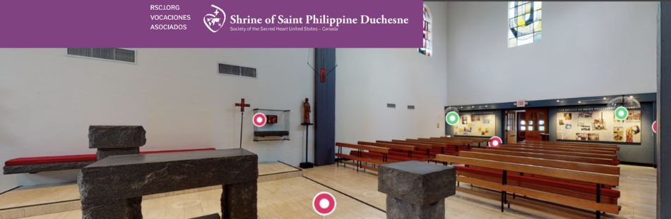 visita virtual al santuario de Santa Rosa Filipina Duchesne