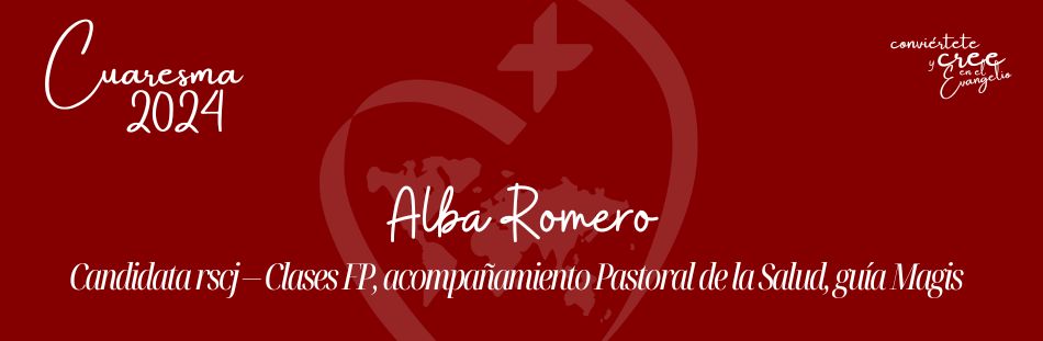 Alba Romero candidata RSCJ