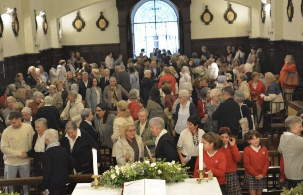 Eucaristía de acción de gracias en Placeres