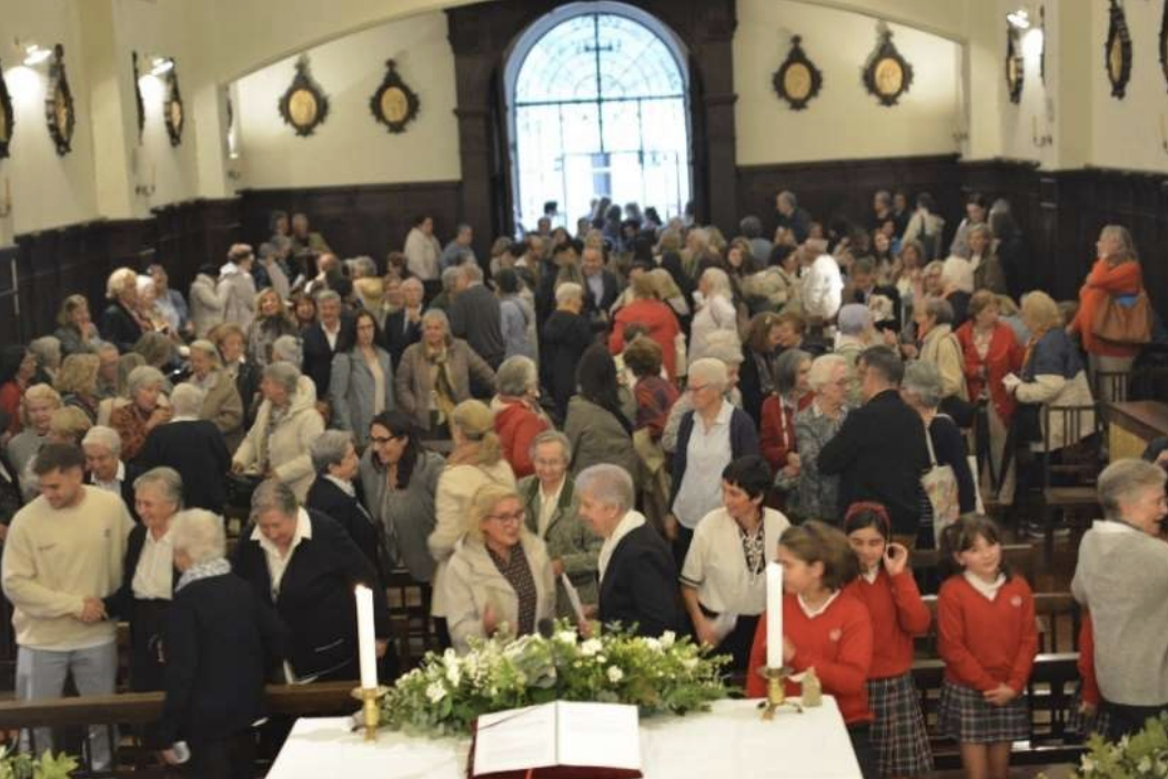 Eucaristía de acción de gracias en Placeres