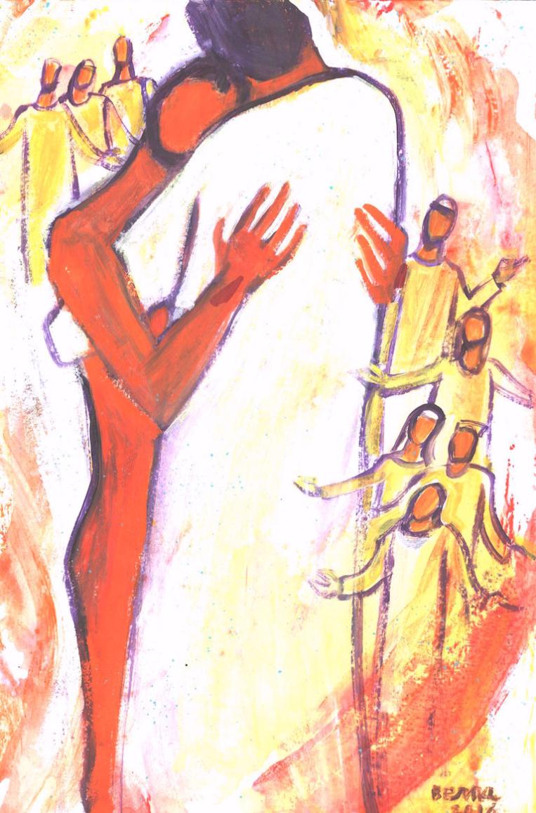 Domingo de Pascua resurrección, abrazo del padre